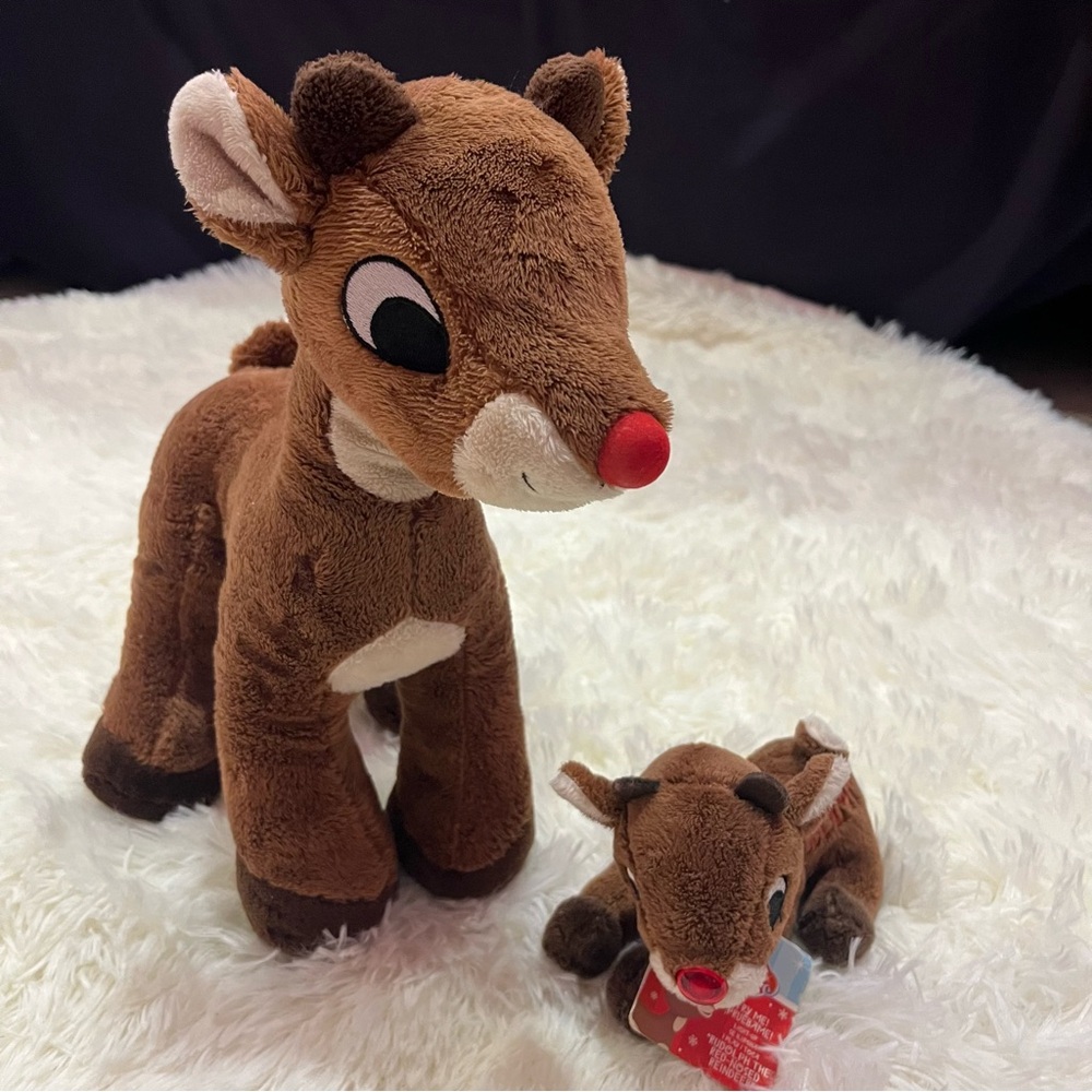 Dan Dee Rudolph the Red Nose Reindeer Collectors Choice & Musical Light Up Plush